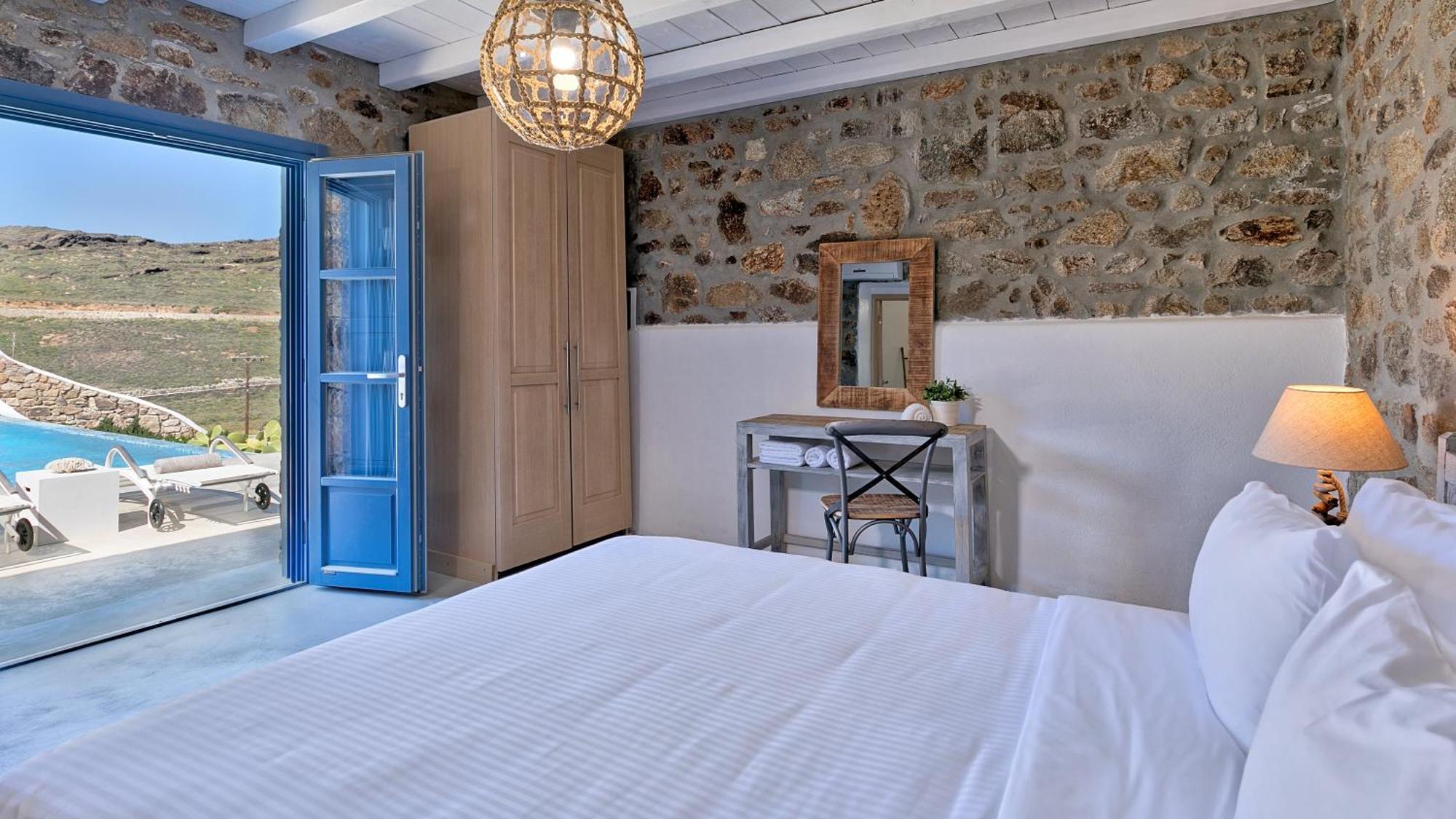 Mykonos Panormos Villas Chambre photo